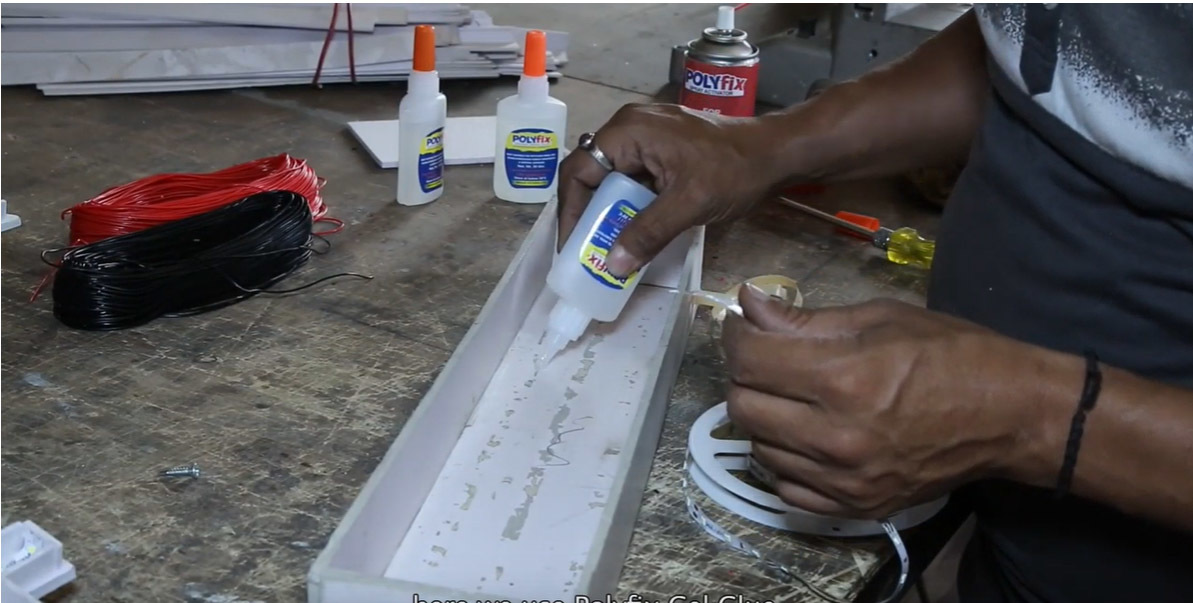 Polyfix Cyanoacrylate Adhesive Glue - Ethly Ca Glue With 50 Gm Bottle & 100 Ml Spray Activator | Instant Bonding For Led Strips On Signboards, Non-blooming, Transparent, Industrial Grade