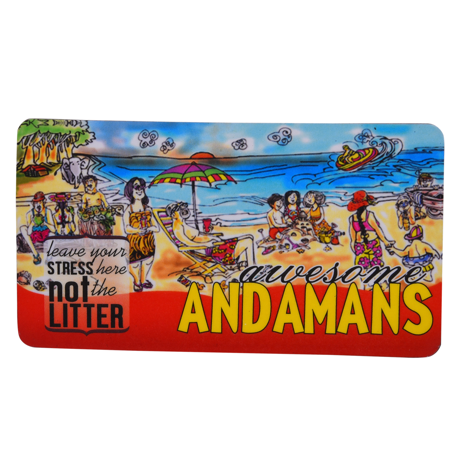 Rectangle Fridge Magnet
