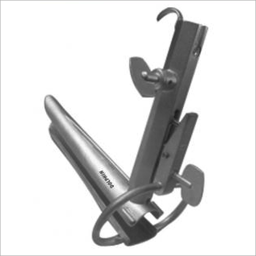 Steel Wierda Distal Open Laryngoscope