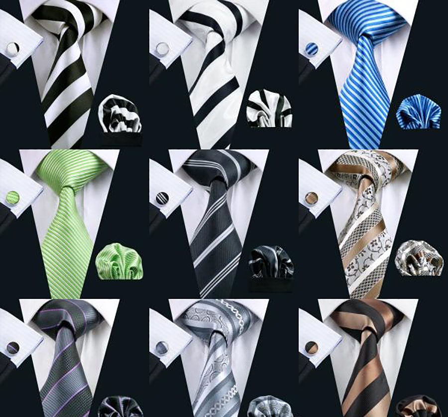 Stripe Ties - High Quality Microfiber Polyester, 170-180 Cm Length | Vibrant Color Combinations, Broad & Tapered Designs