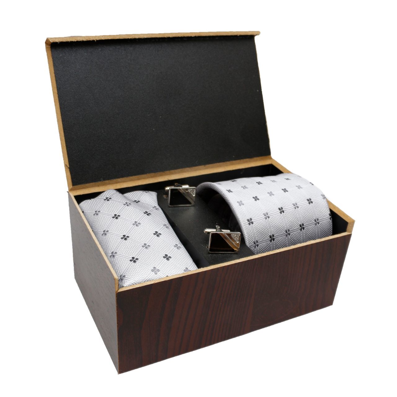 Embroidered Ties - 100% Silk, 70-80 Cm Length, Navy Blue Color | Handmade Thai Silk Design For Offices, Weddings, And Business Parties