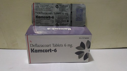 Deflazacort 6mg - 10x10 Tablet Pack, Anti-Inflammatory Immunosuppressant Oral Tablet