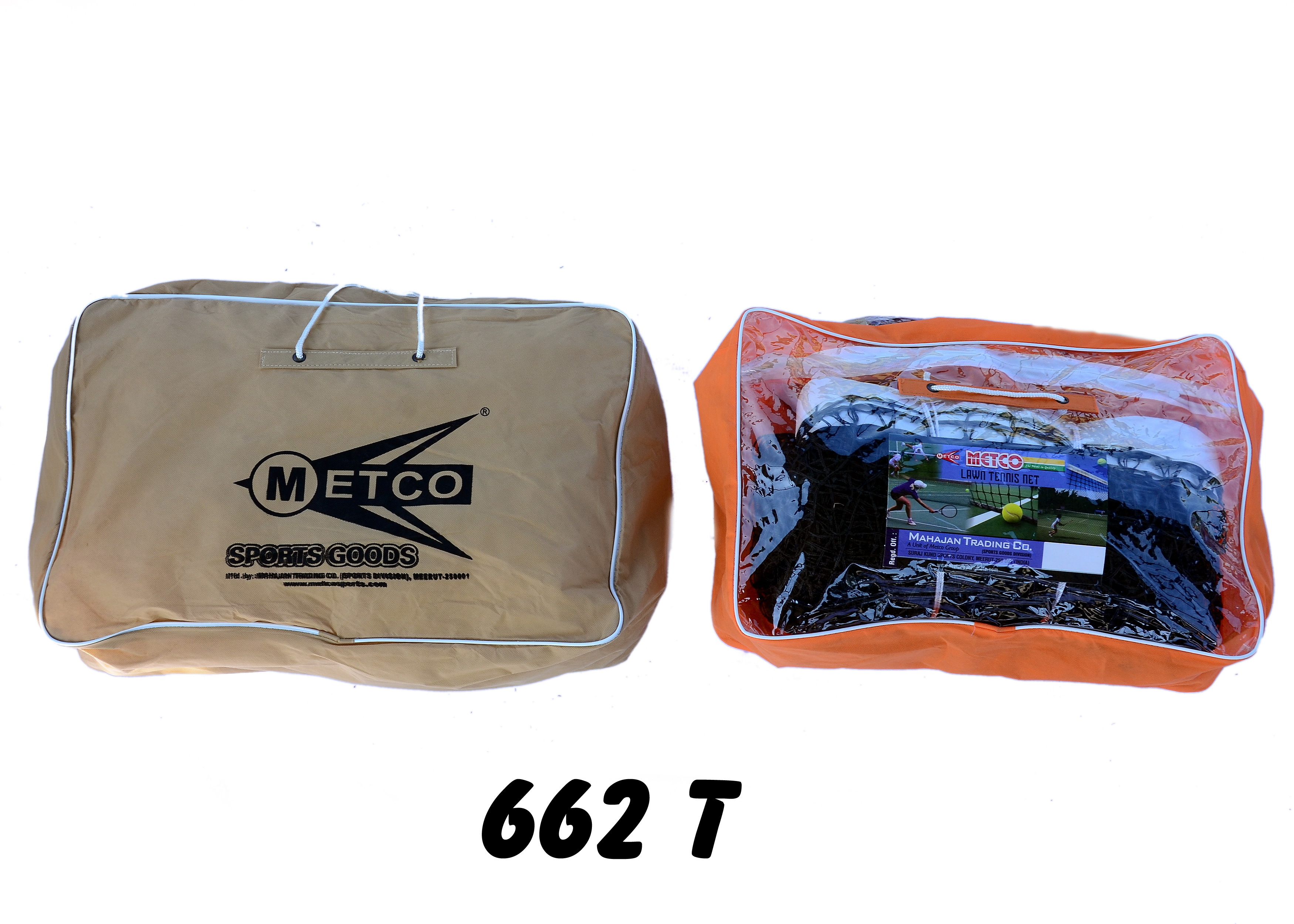 Lawn Tennis Net - Triple Thick Nylon Twisted Twine, Black With Coated Fabric Tape | Tennis Divider Net, Machine Knotted, Durable Cable Rope