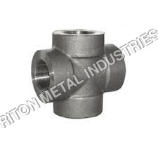 Inconel Cross Fittings - 2-5 Inch Size, Galvanized Surface Treatment, 2-10 mm Thickness, 1 Month Warranty
