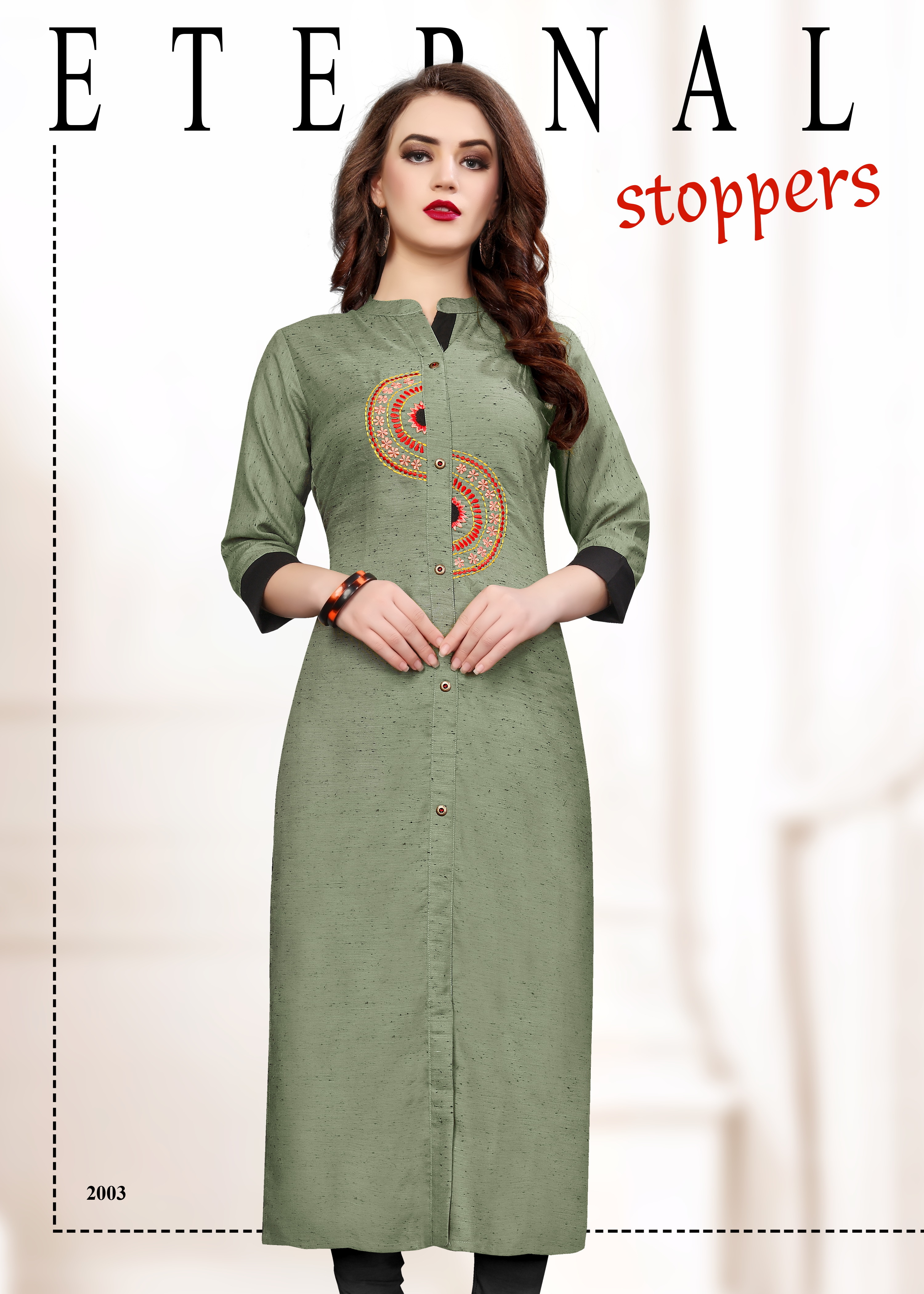 6 Colors Available Latest Designer Kurti