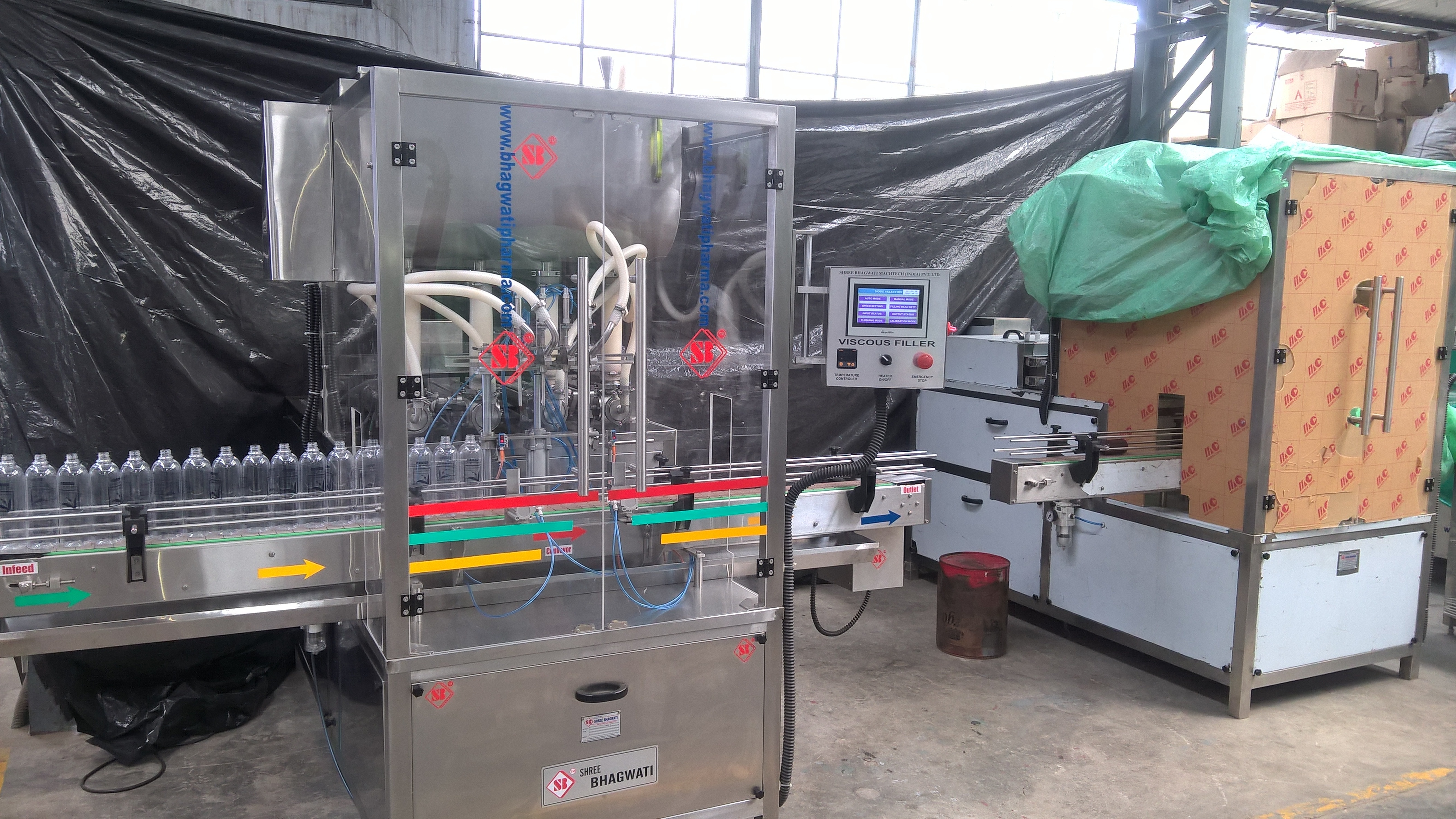 Automatic Lotion Filling Machine Application: Food