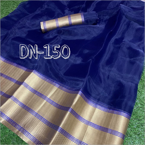 Hand Block Printed Saree - Silk Material, Multicolored Design | Lightweight, Reinforced Stitching, Versatile Draping Styles