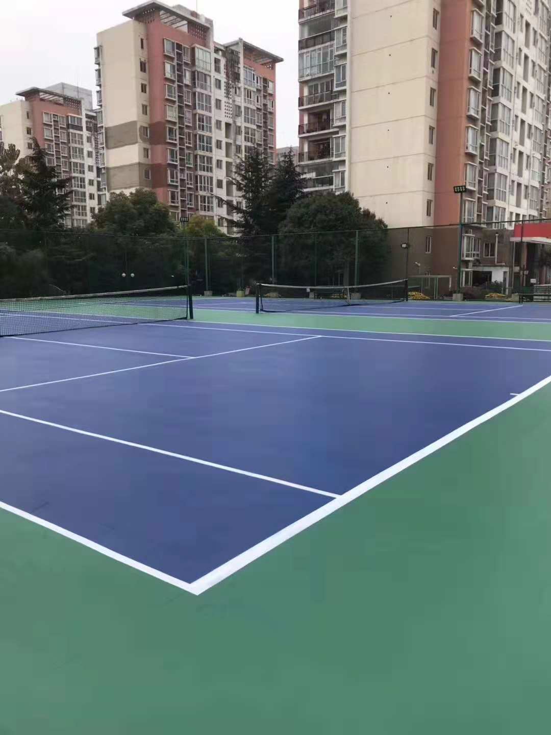 Green China Wholesale Best Price Pvc Sports Flooring For Competition Sport Court