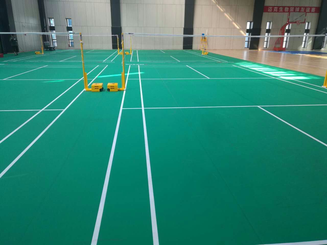 Green China Wholesale Best Price Pvc Sports Flooring For Competition Sport Court