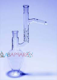 Borosilicate Glass Flasks Pear Shaped, Vigreux -Claisen Type