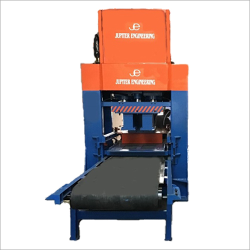 Blue & Orange Stationary Automatic Fly Ash Brick Making Machine