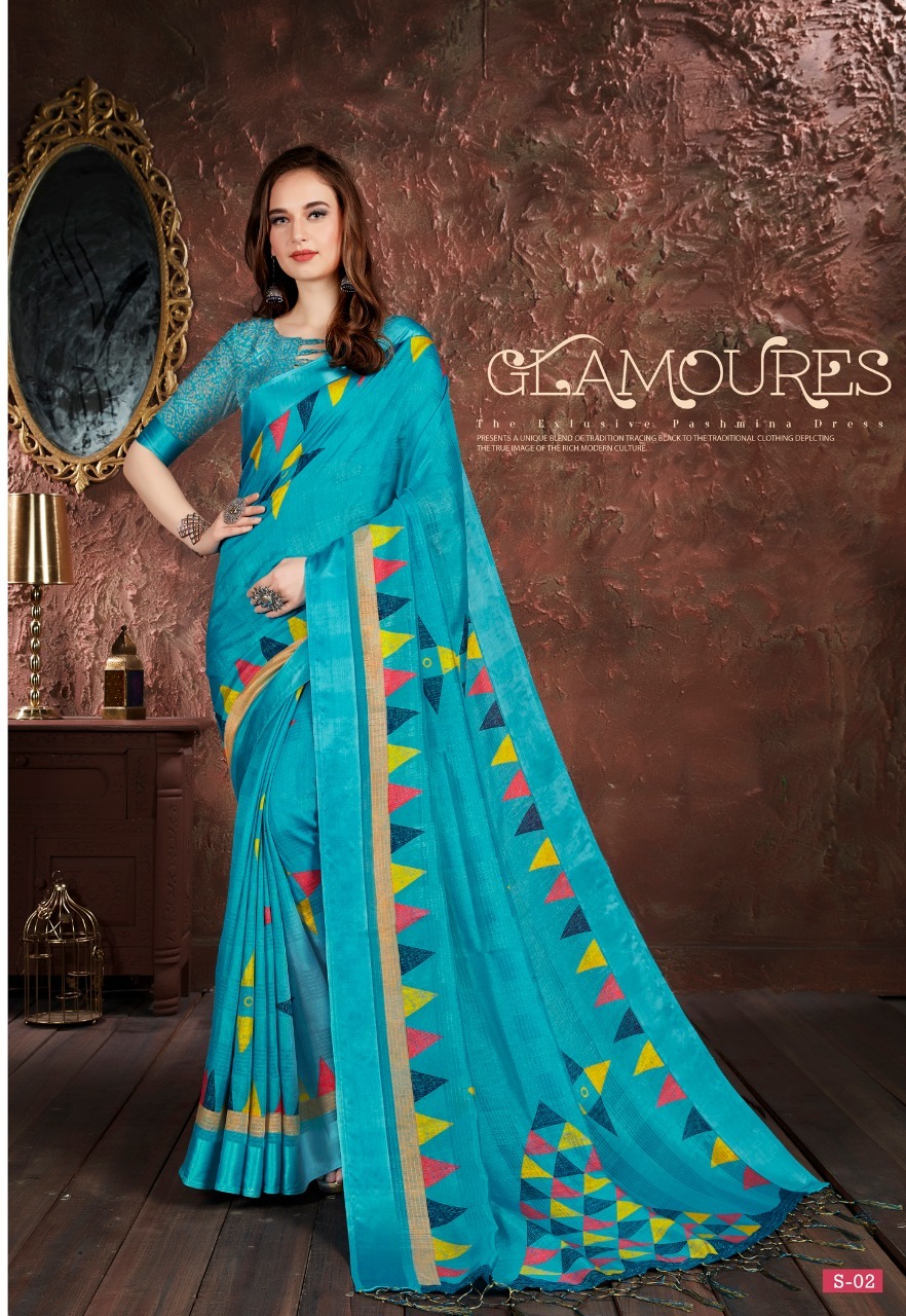 Printed Saree - Malbari Silk, Celebrity Green Vol. 1 | Multicolored, Weaving, Single Available, Ready To Ship