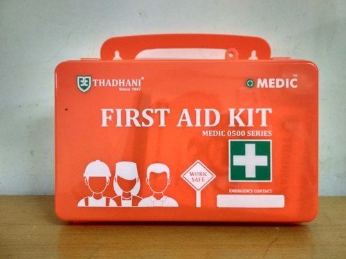 Orange First Aid Box