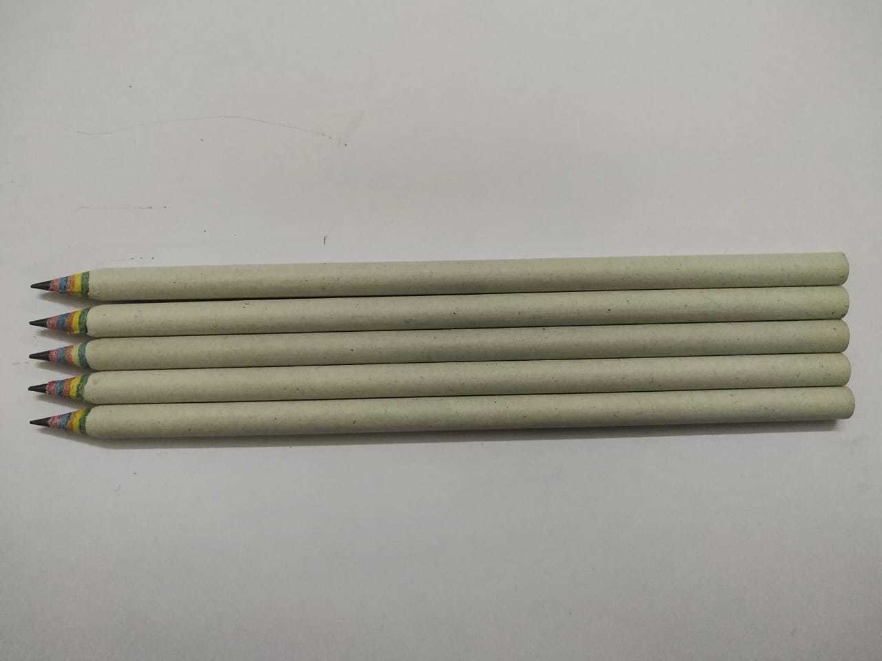 Rainbow Paper Pencil - Recycled Rainbow Paper, 7 Inch Size | Eco-friendly, Extra Dark Ink, Highly Demanded For Writing