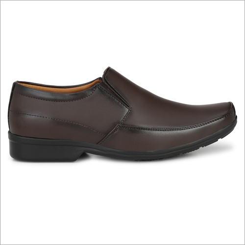 Mens Stylish Formal Shoes - PVC Insole, PVC Outsole, Sizes 6 to 10 | Brown Color, Suitable for Spring, Summer, Winter, 6-Month Warranty