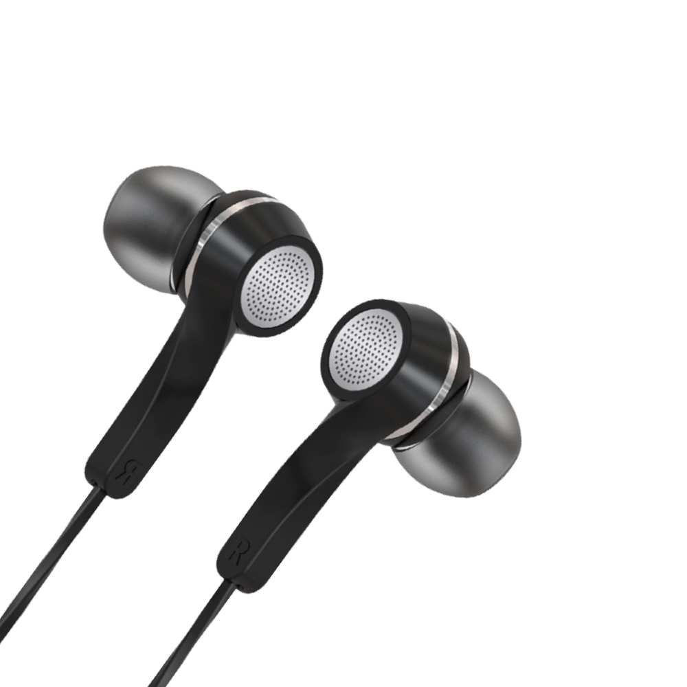 Earphone - 10mm Driver Size, 100db Sensitivity | Black, 1.2m Cable Length, 3.5mm Connector Type