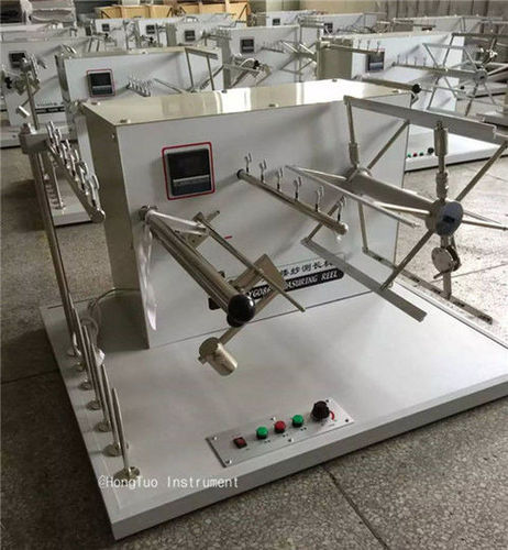 6 Magentas Textile Testing Equipment / Yarn Count Machine For Wrap Reel Yarn Testing
