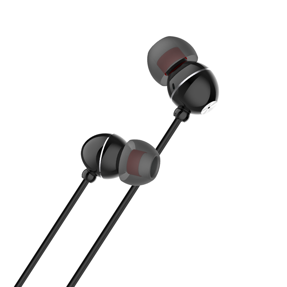 Earphone - Aluminum, 1.2m Cable Length | 3.5mm Connector, Black Design, 20hz-20khz Frequency Response, 100db Sensitivity, 32 Ohms Impedance
