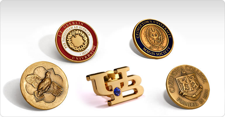 Custom Pins - Metal, Standard Size, All Colors | Unique Brooches, Cufflinks, And Badges Featuring Rich Materials And Quirky Designs