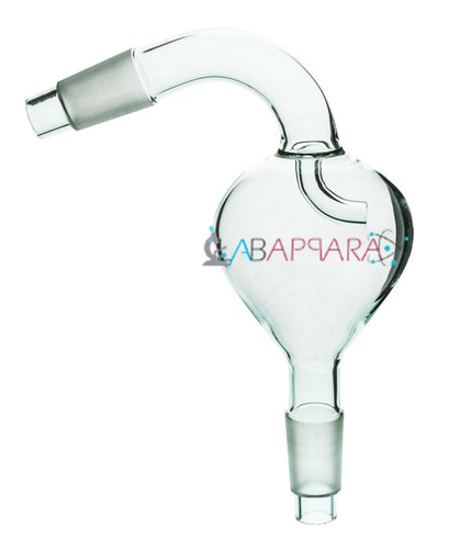 Splash Heads Pear Shape Sloping (Borosilicate Glass)