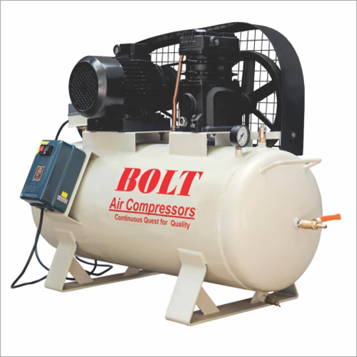 2 Hp Single Stage Air Compressor Air Flow Capacity: 10 Cubic Feet Per Minute (Ft3/Min)