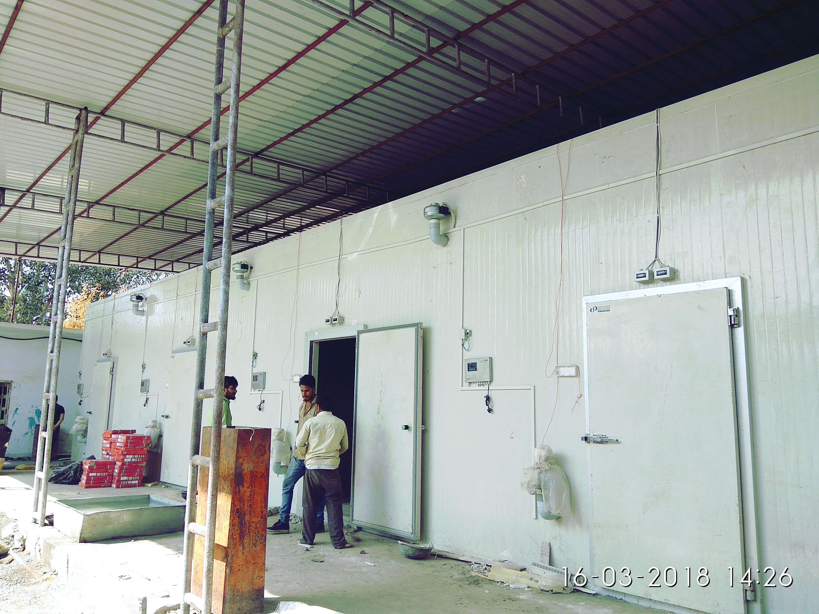 Cold Storage Capacity: 2 Mt To 2000 Mt Ton/day