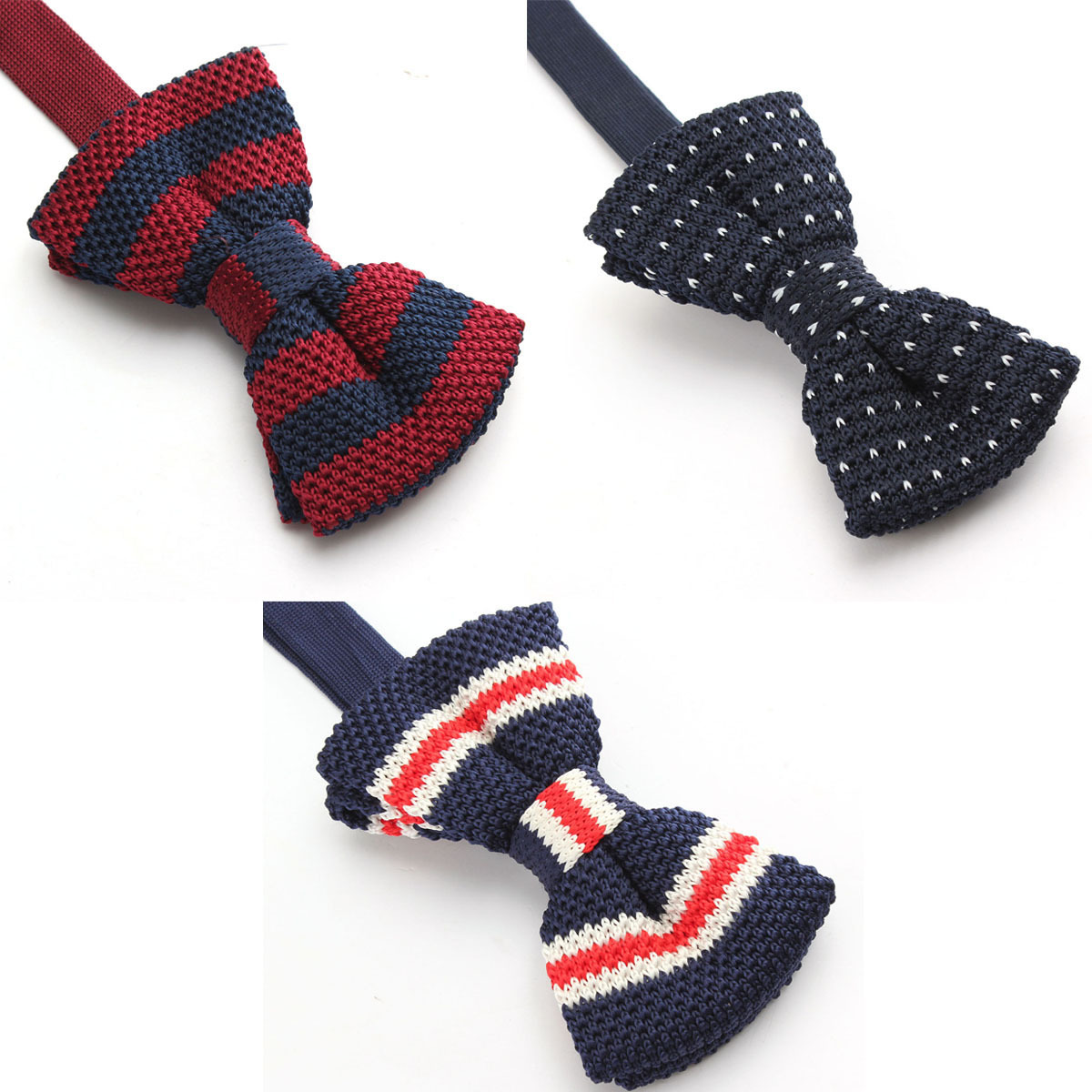 Knitted Necktie - Polyester, Silk | Elegant Design, Shrink Resistant, Unisex, Ideal For Offices, Weddings, And Formal Events