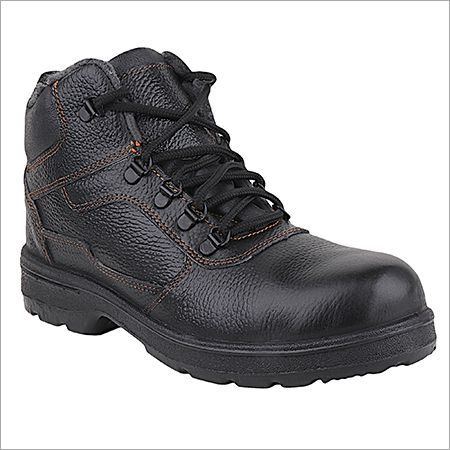 Fur Lining Safety Boot - Leather, Size 38-40, Black | Composite Toe, Slip Resistant, Antistatic, Energy Absorbent, Shock Absorbent, Removable Insole