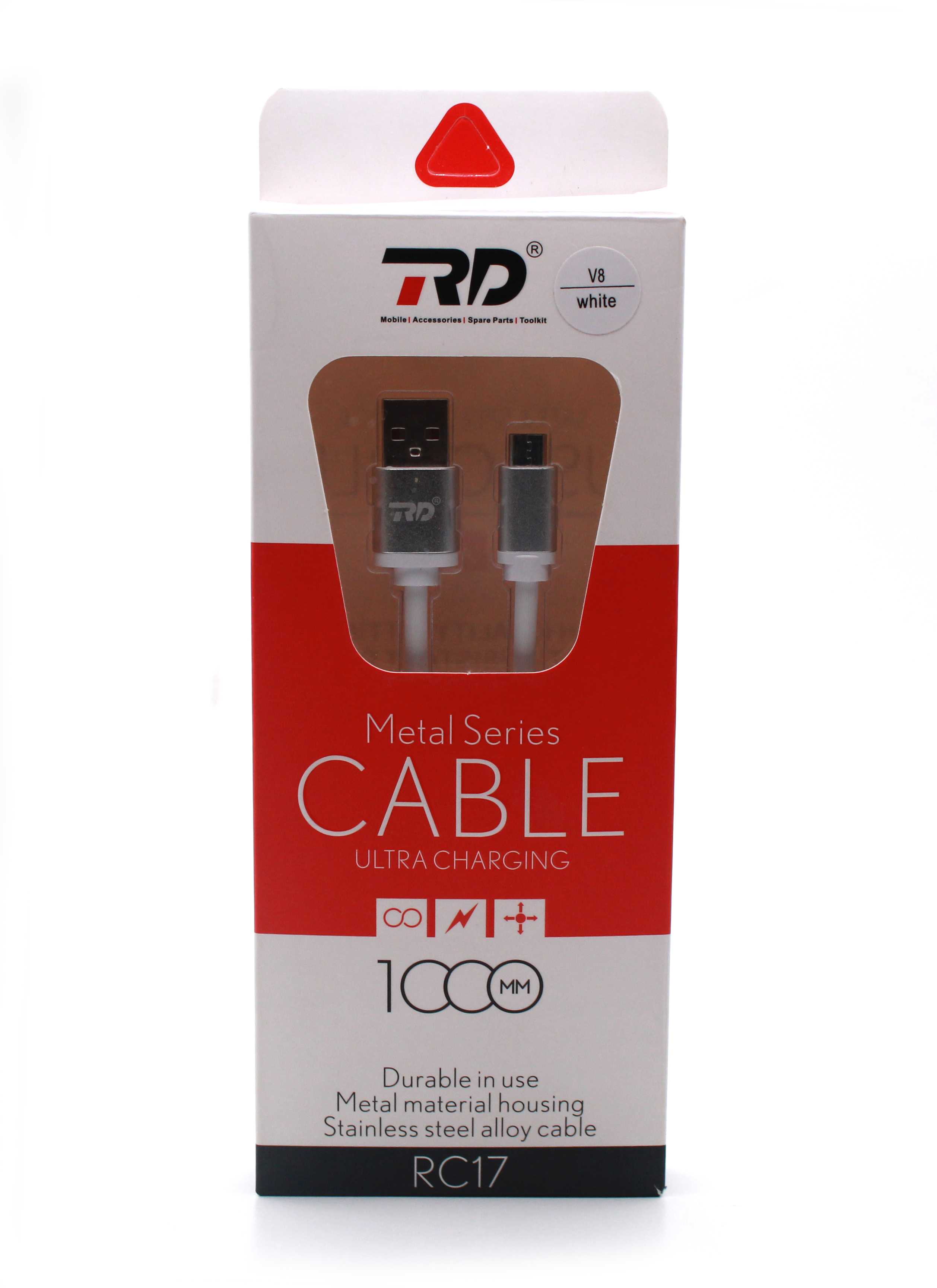 Usb Cables - Aluminum & Plastic, 1m Length, Silver Color | 480mbps Data Transfer Speed, Fast Charging, Durable Design, Reliable Connection