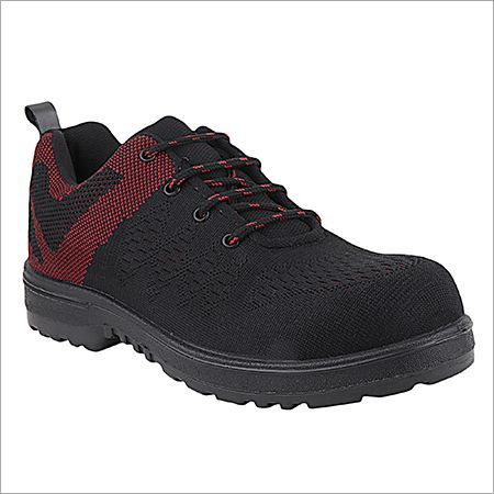 Black Sports Safety Shoes Insole Material: Pu