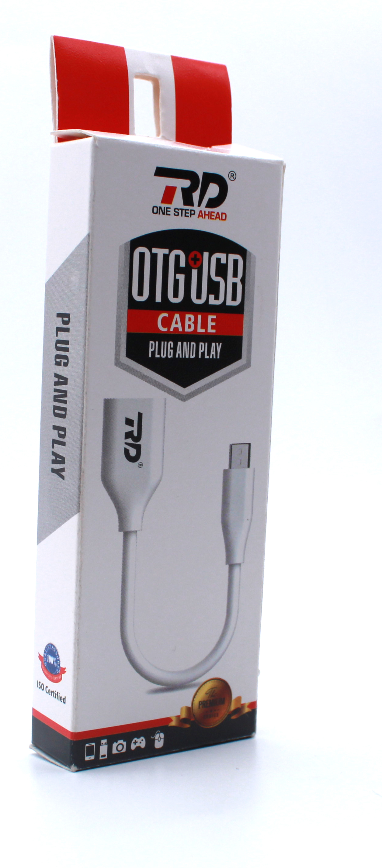 Otg - Plastic, 6 Inches, Silver | Usb Micro-b Connector, 480mbps Data Rate, Easy Connection, High Speed Data Transfer, Durable Design, Compact Size, Wide Compatibility