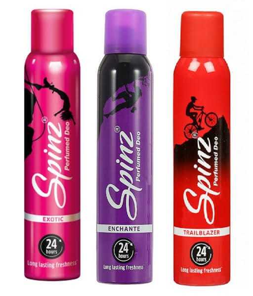 Spinz Body Spray Gender: Female