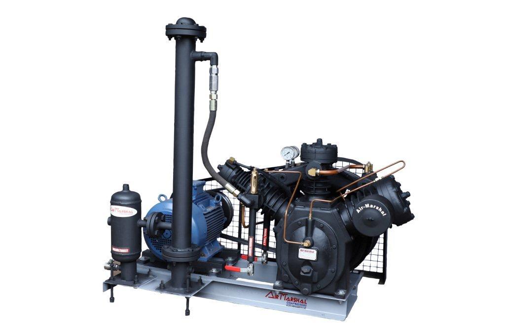 Pet Blowing Air Compressor - 54 Cfm At 25kg/cm2, 37 Cfm At 35kg/cm2 | Stationary, Lubricated, Silent, 440v Ac Power, 12 Month Warranty
