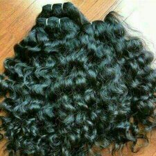 Indonesian Curly Hair - Color: As Per Customer Need.
