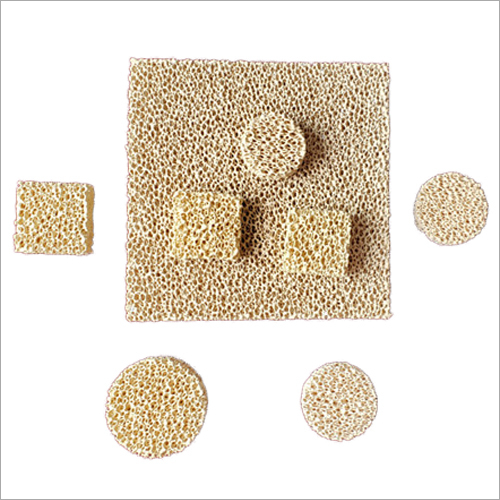 High Porosity Zirconia Foam Foundry Filter Capacity: 2-50kg/s Kg/day