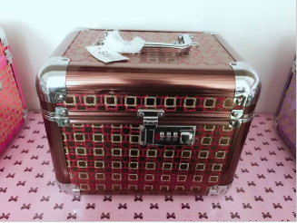 Multiple Color Make Up Case With Mirror Cosmetic Case (Keli A 180319)