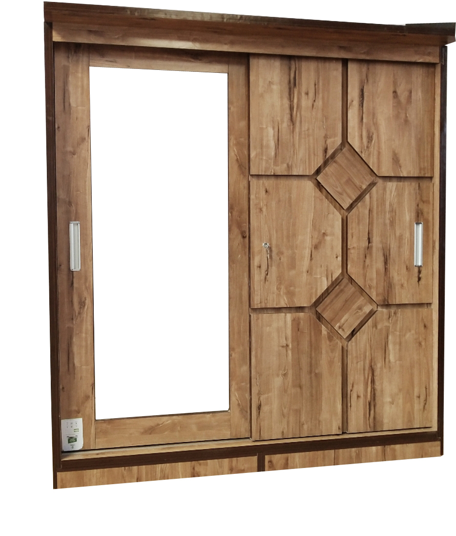Machine Made Wooden Wardrobe