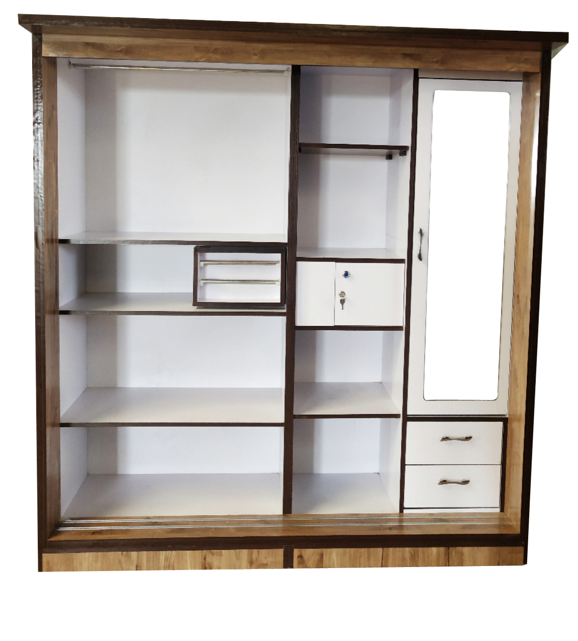 Machine Made Wooden Wardrobe