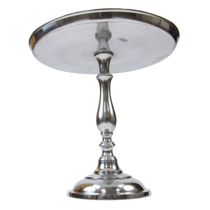 Traditional Round Aluminum Tray Table