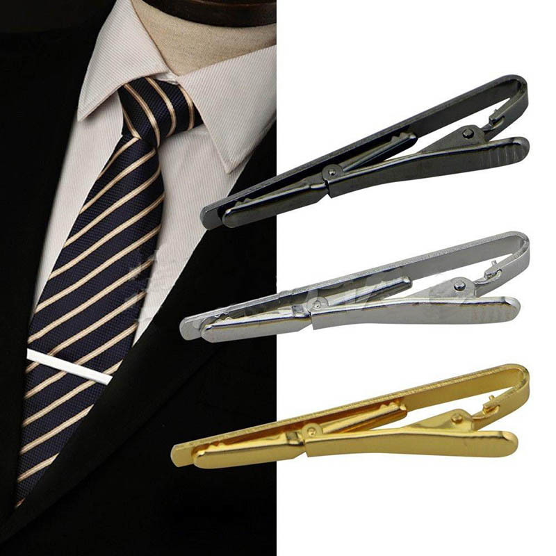 Tie Accessories - Brass, 6 Cm | Quirky Designs In Metal And Stone, Available In All Colors And Shapes For Office And Party Wear