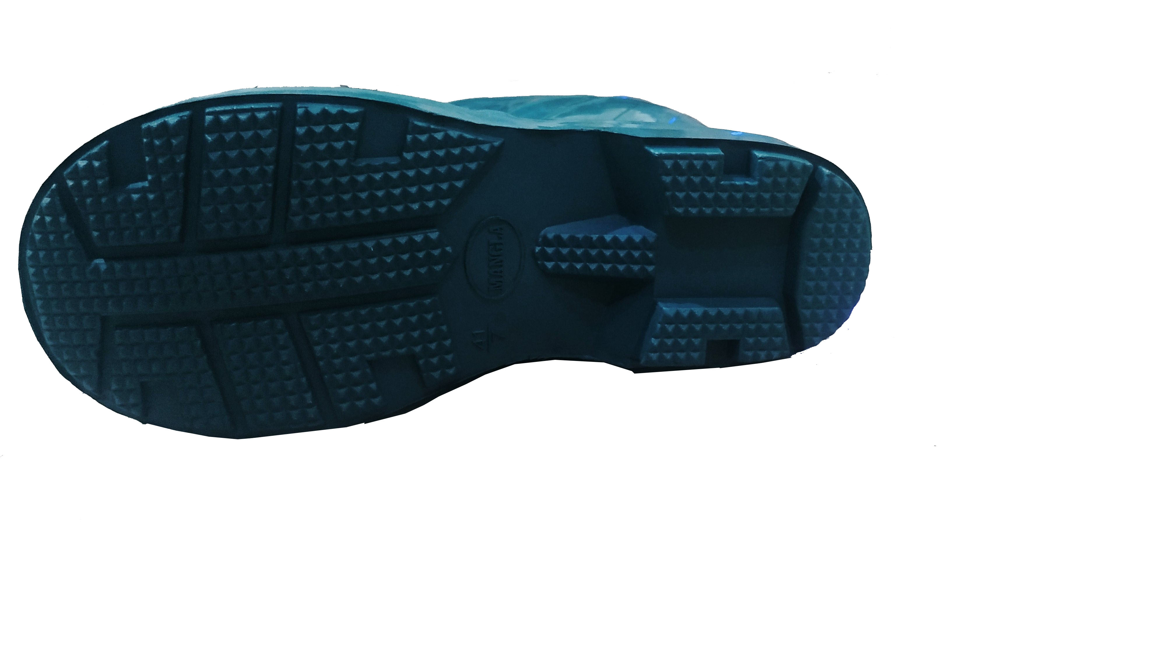 Nitrile Rubber Gumboot - Color: Green