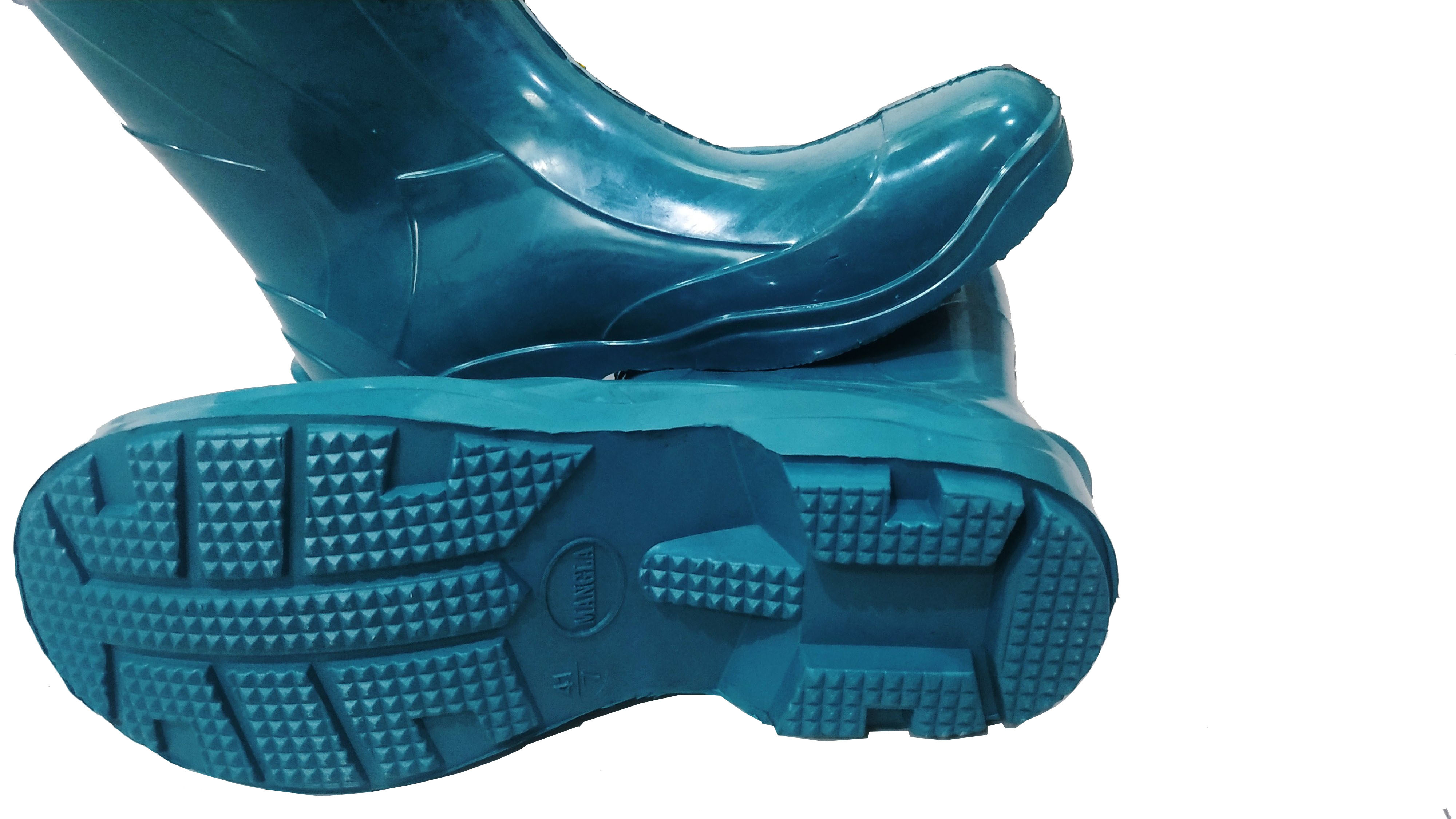 Carbon Industry Gumboot - Color: Green