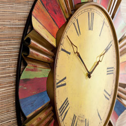 Multi Color Wall Clock