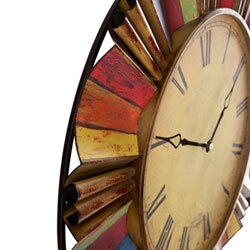 Multi Color Wall Clock