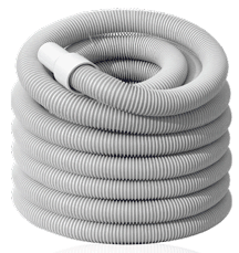 Flexible Hose Pipe - Upvc Material, 1/2'' Nominal Size, 6m Length, Blue And White Color | Ideal For Pool Cleaning, Flexible And Durable Usage
