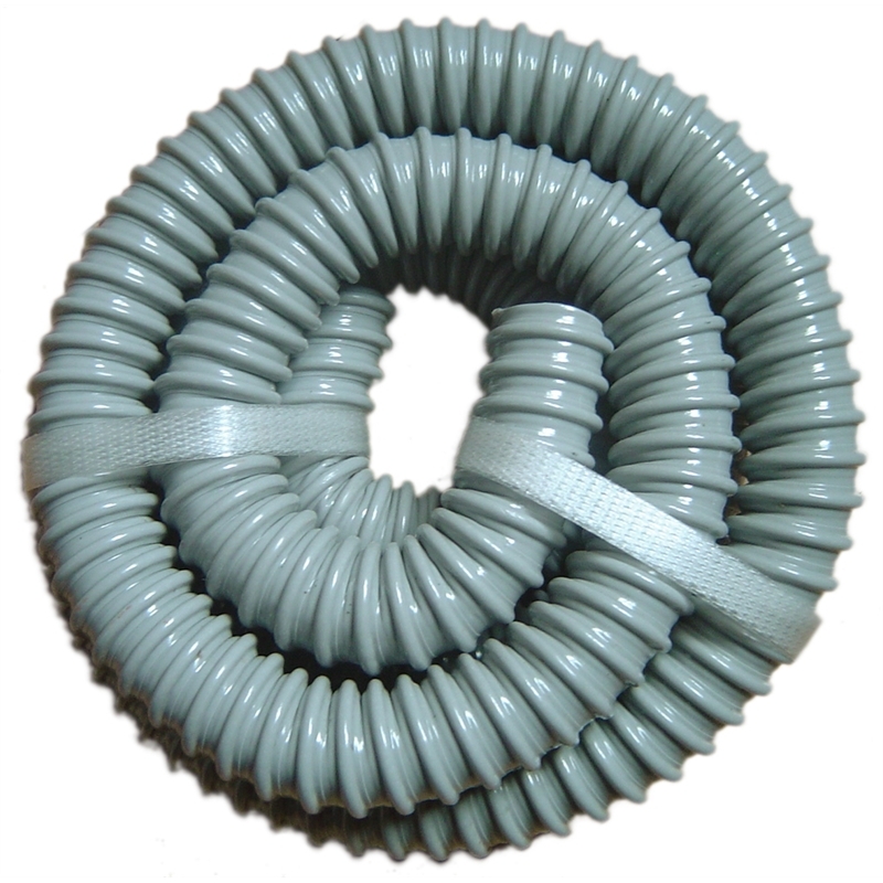 Flexible Hose Pipe - Upvc Material, 1/2'' Nominal Size, 6m Length, Blue And White Color | Ideal For Pool Cleaning, Flexible And Durable Usage