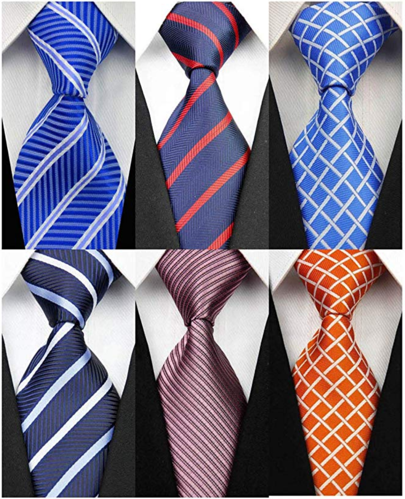 Jacquard Ties - 100% Silk, 160cm Length, All Colors Available | Elegant Neck Ties For Business, Weddings, And Formal Events