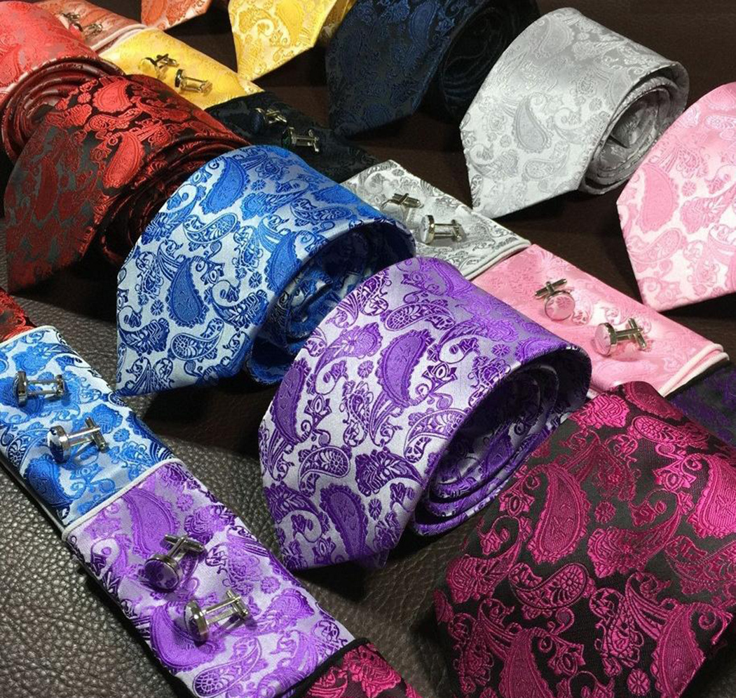 Jacquard Ties - 100% Silk, 160cm Length, All Colors Available | Elegant Neck Ties For Business, Weddings, And Formal Events