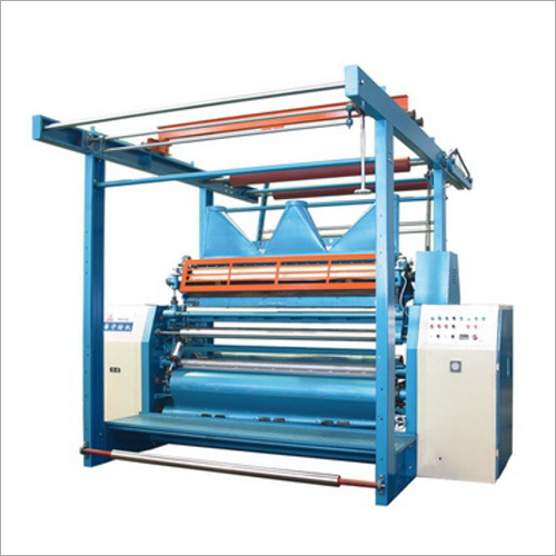 Velvet Fabric Shearing Machine - Color: Blue