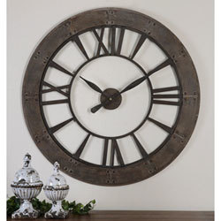 Bronze Wall Clock